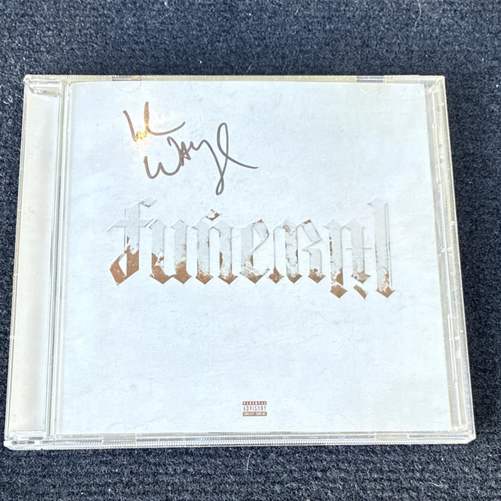 Autographed Original 'Funeral' CD & Booklet Signed by Artist, image 5