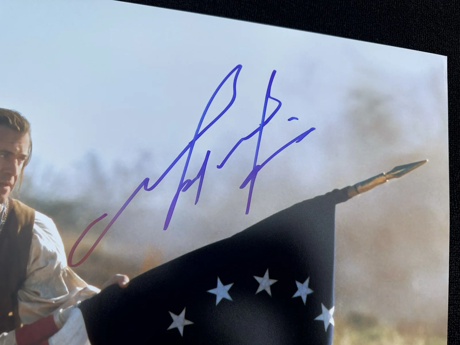 Mel Gibson — Mel Gibson Autographed 2000 The Patriot Benjamin Martin 16x20 Celebrity Auth COA, изображение 2