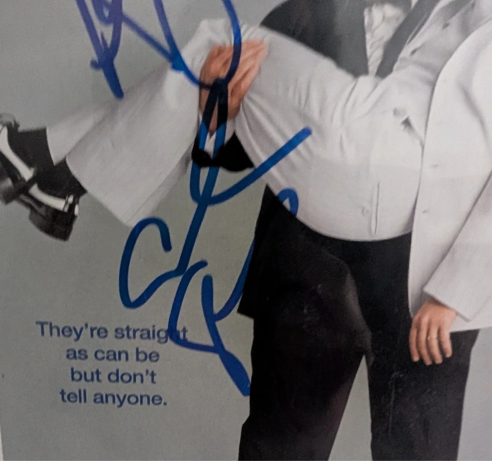 Adam Sandler/ Kevin James — ADAM SANDLER KEVIN JAMES signed CHUCK and LARRY dvd cover, изображение 2