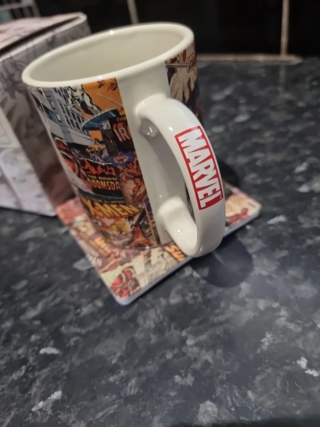 New Marvel BB designs Mug 2011 Superheroes Action heroes , Mug & Coaster set., image 3