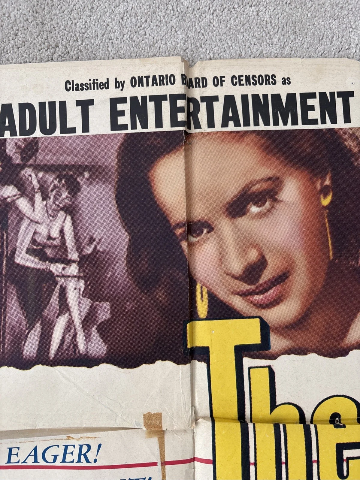 They Were So Young (1955) Original US One Sheet Movie Poster, image 3