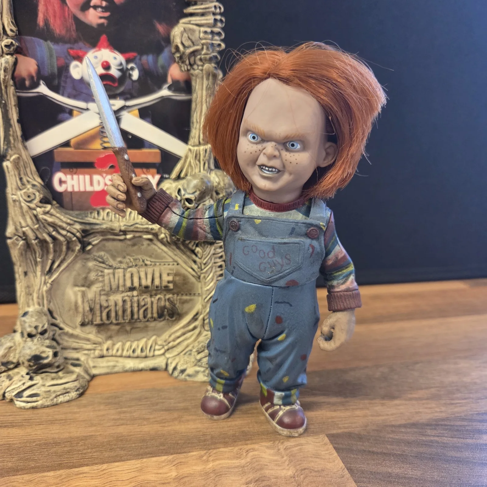McFarlane Toys 1999 Movie Maniacs Series 2: Child's Play 2 - Chucky Figure, изображение 3