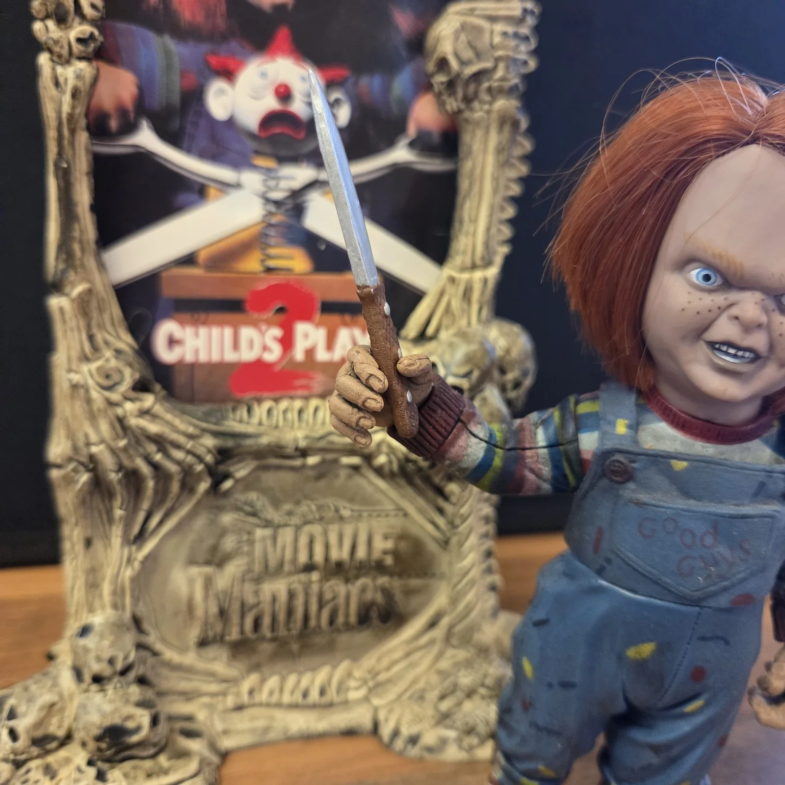 McFarlane Toys 1999 Movie Maniacs Series 2: Child's Play 2 - Chucky Figure, изображение 4