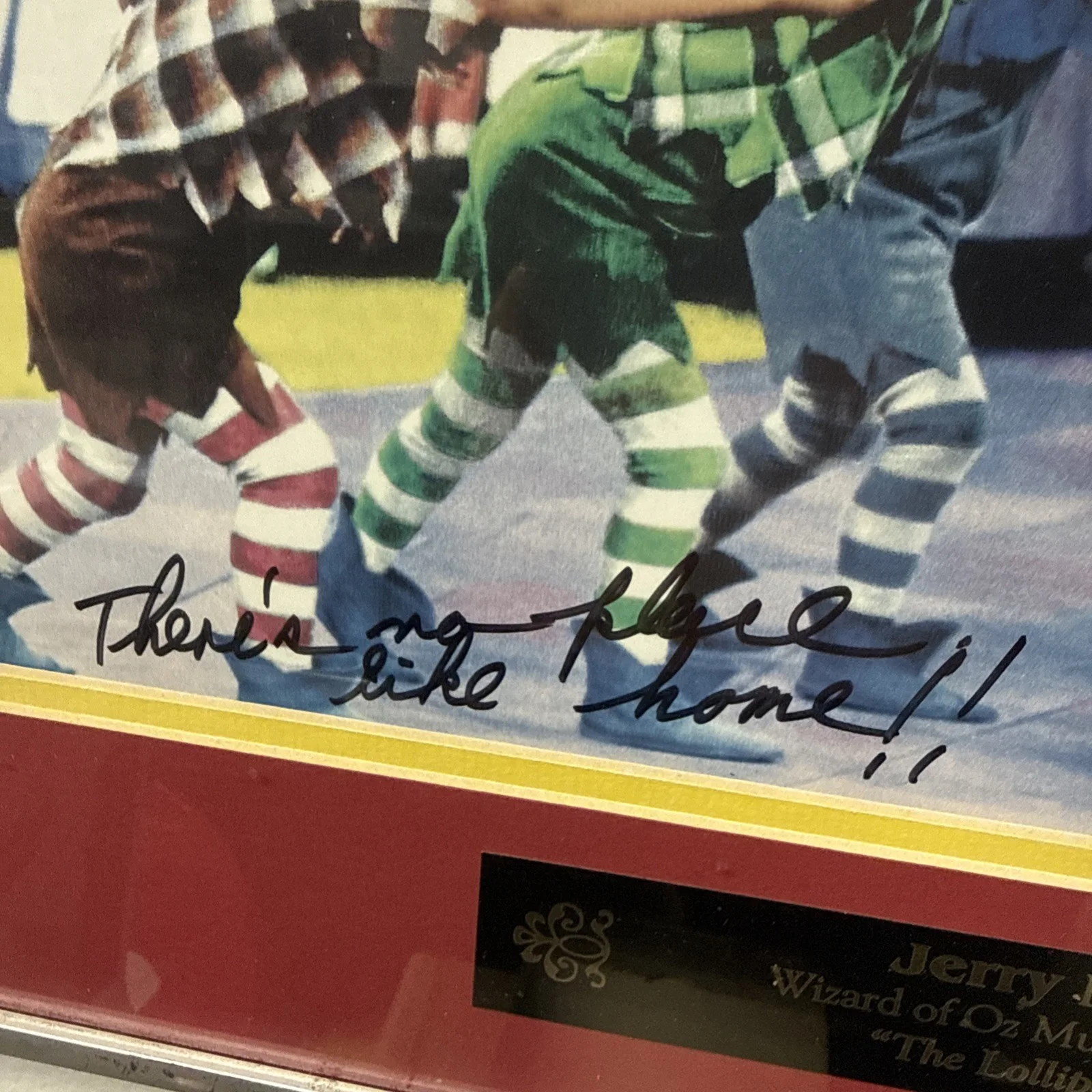 Jerry Maren Lollipop Kid — WIZARD OF OZ MUNCHKIN "LOLLIPOP KID" - SIGNED PHOTO In 2004 by Jerry Maren, изображение 3