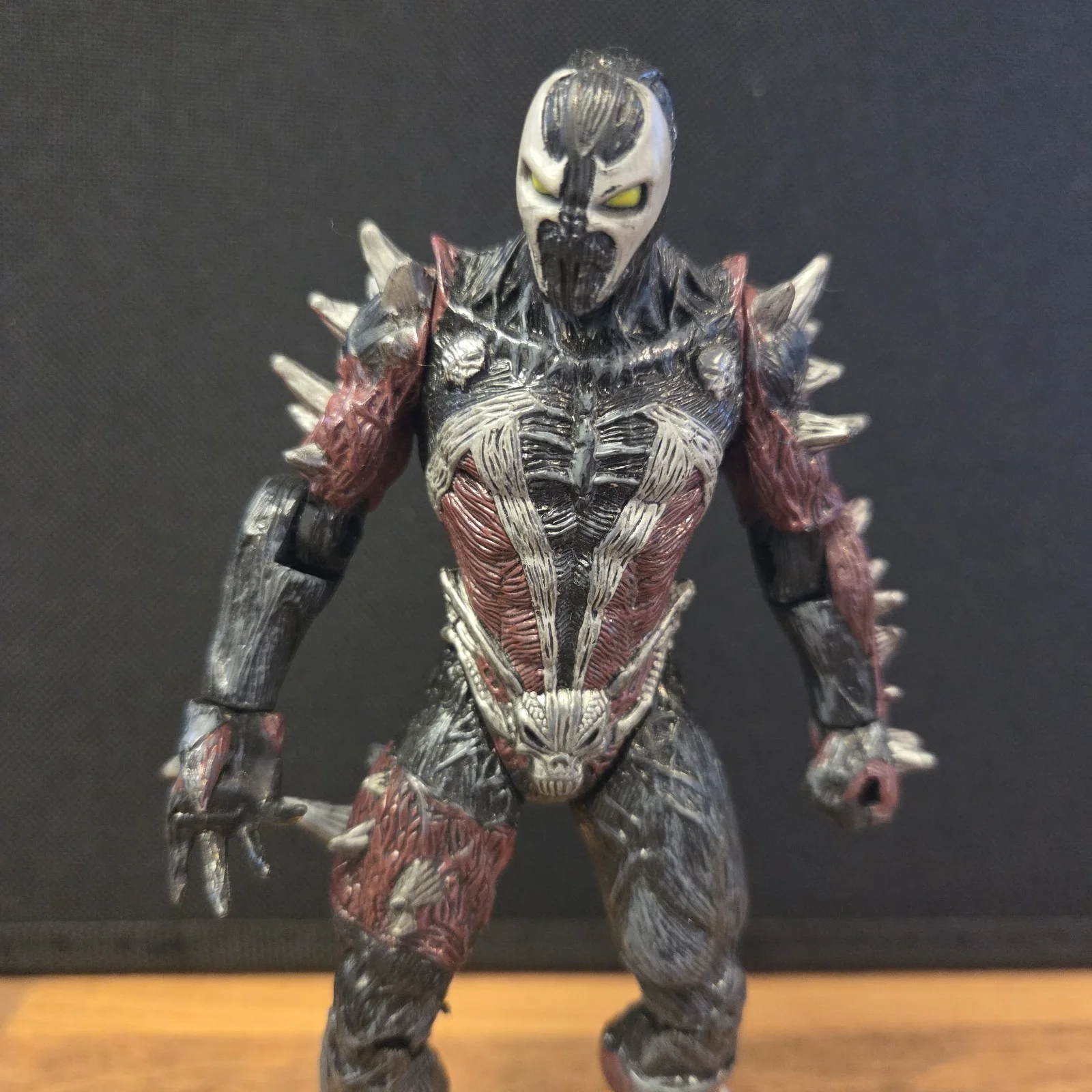 Vintage 1997 McFarlane Toys Spiked Spawn The Movie 6" Action Figure Loose, изображение 2