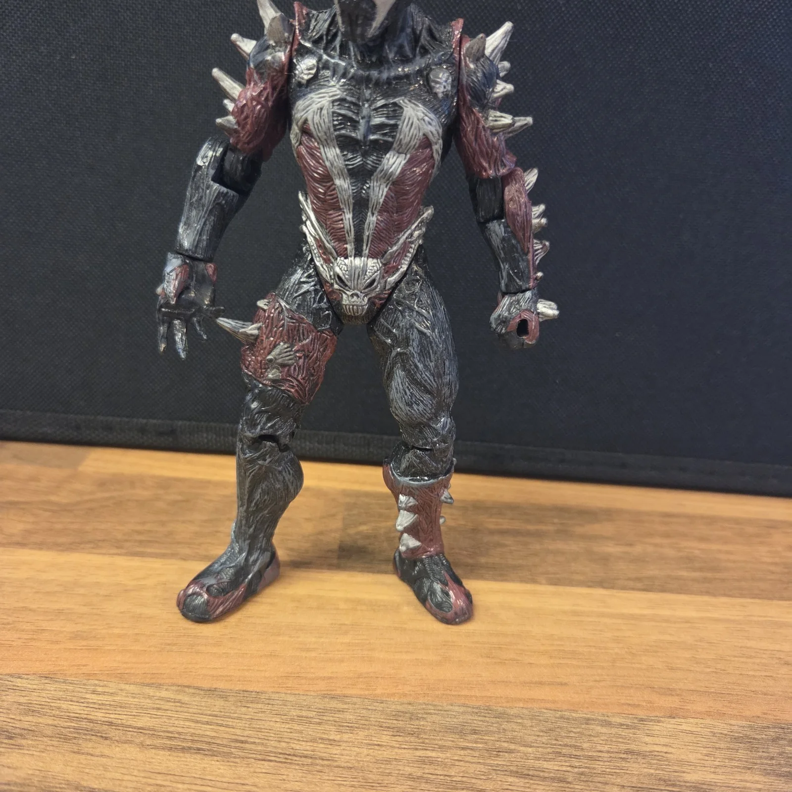 Vintage 1997 McFarlane Toys Spiked Spawn The Movie 6" Action Figure Loose, изображение 3