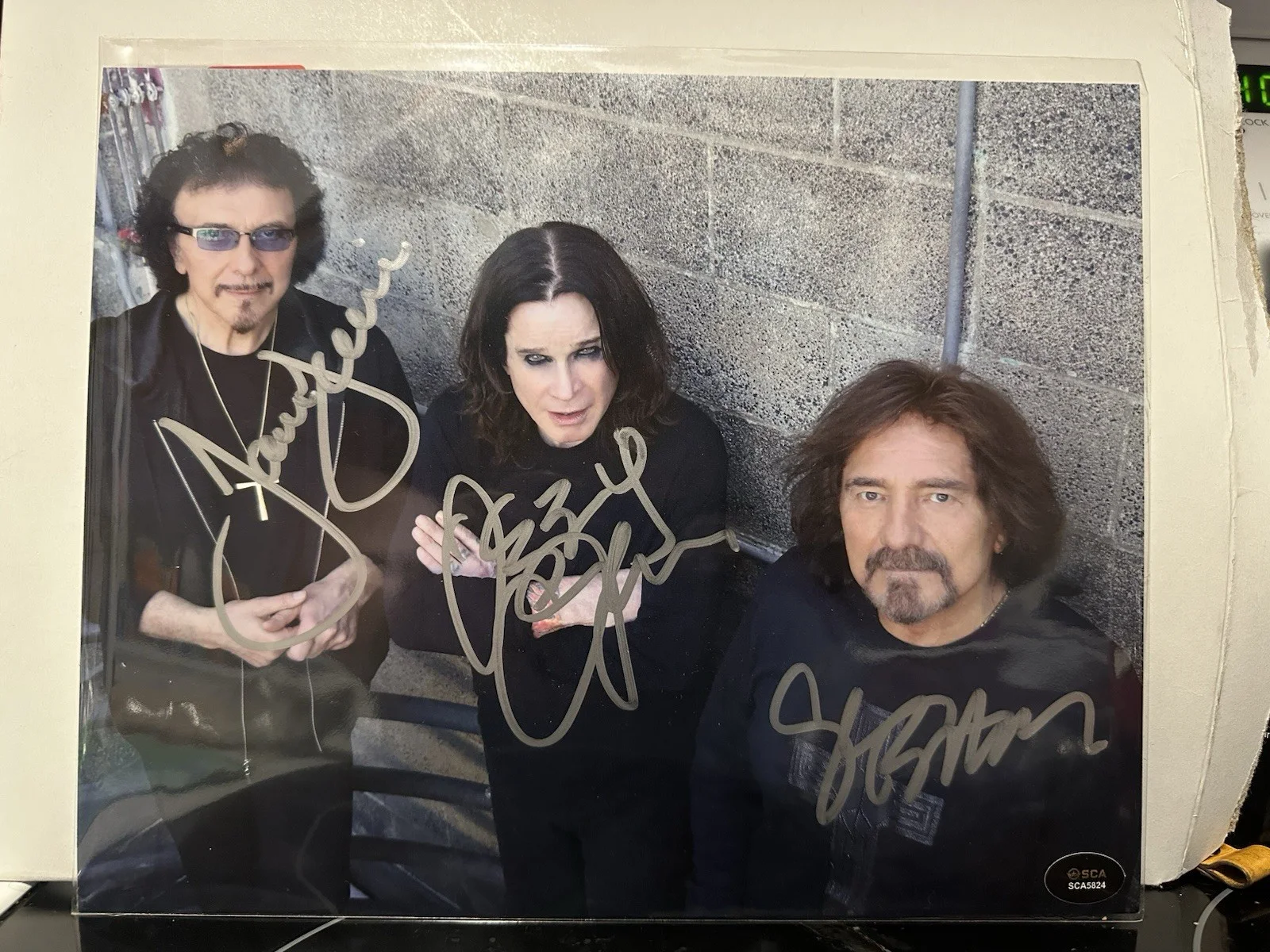 Autographed Original Black Sabbath Photo Signed with StarCert Authentics COA, image 2