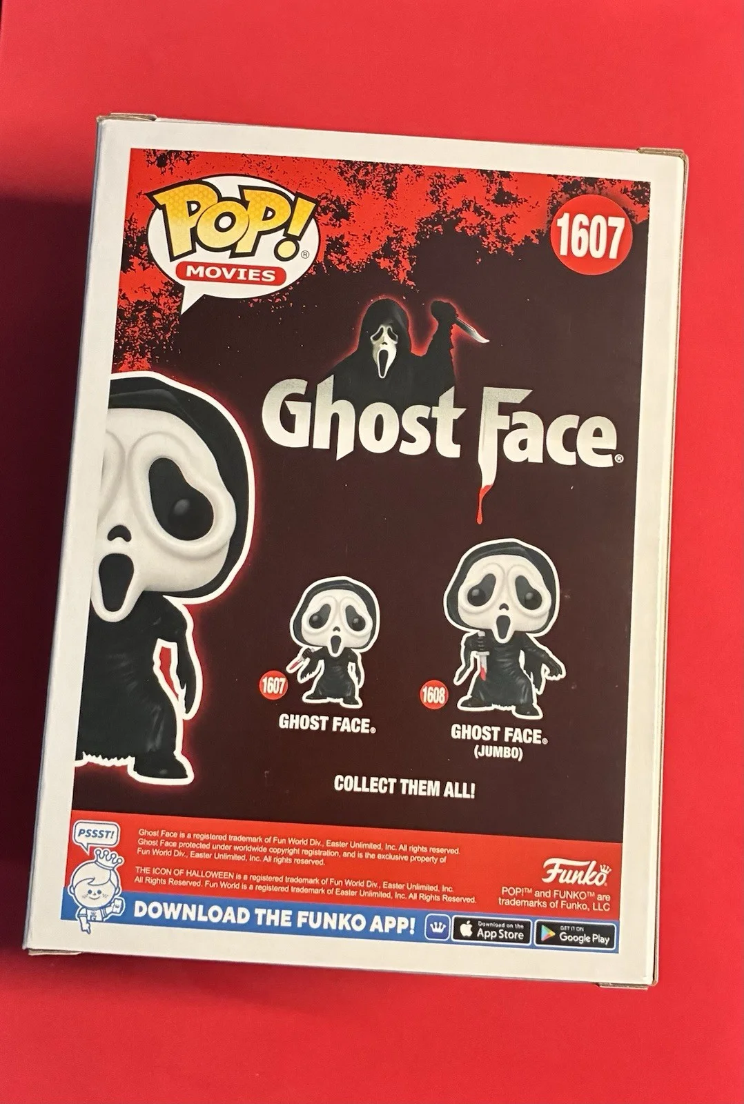Jack Quaid — Jack Quaid Signed Ghost Face Funko #1607 Scream -JSA - Free Shipping/Hardstack, image 3