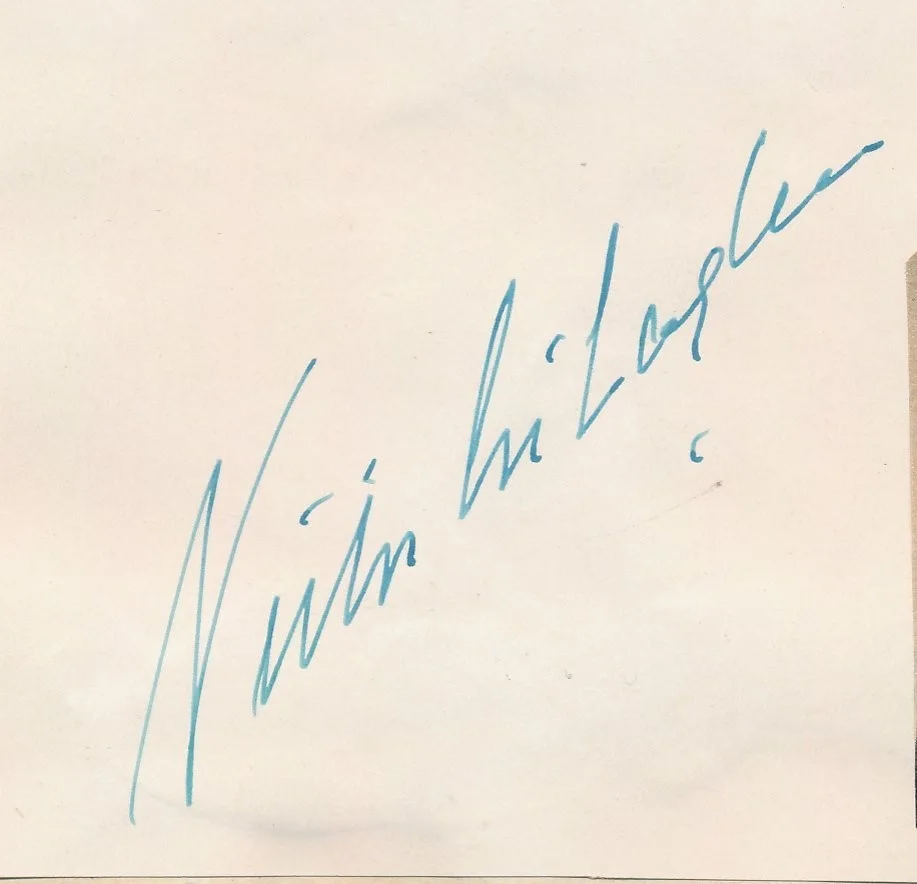 Victor McLaglen - 1950's Signed Album Page w/ Orig. 1935 "The Informer" Still, изображение 3