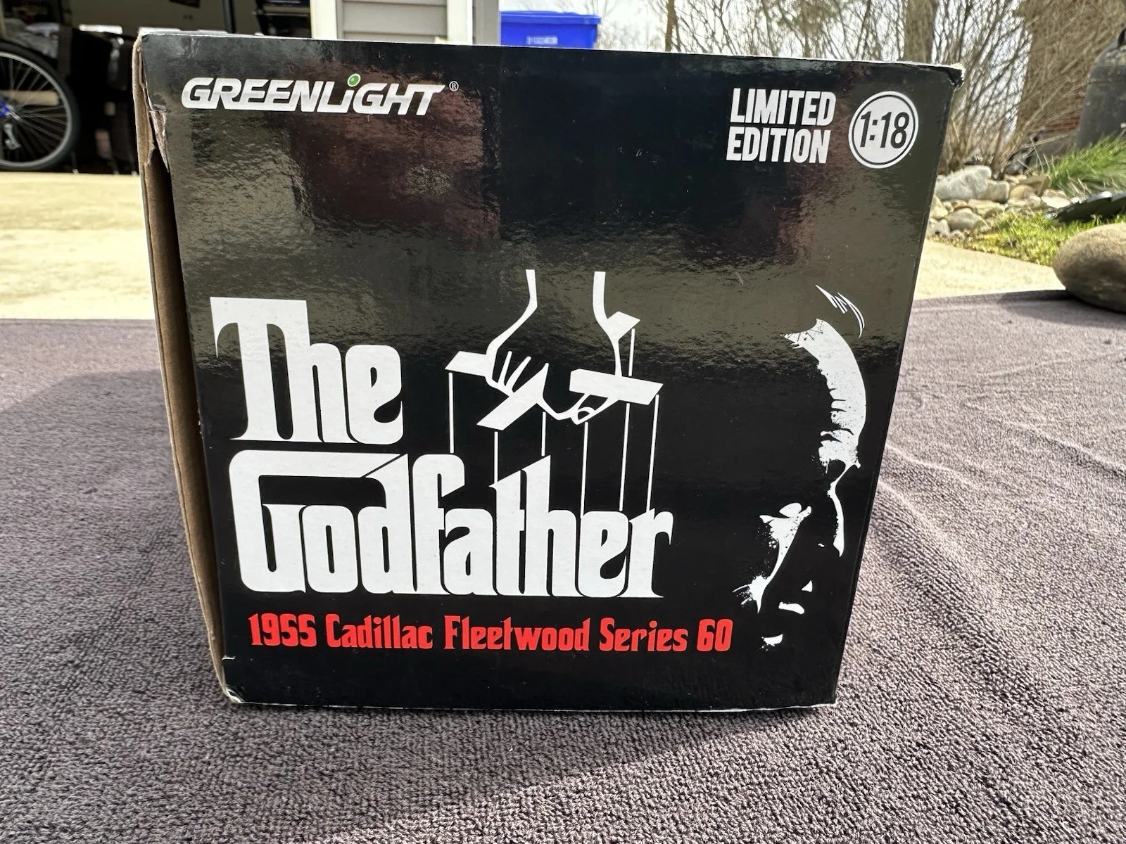 Al Pacino — Al Pacino The Godfather Signed 1955 Cadillac LE 1:18 Scale Die Cast Car CA COA, image 5