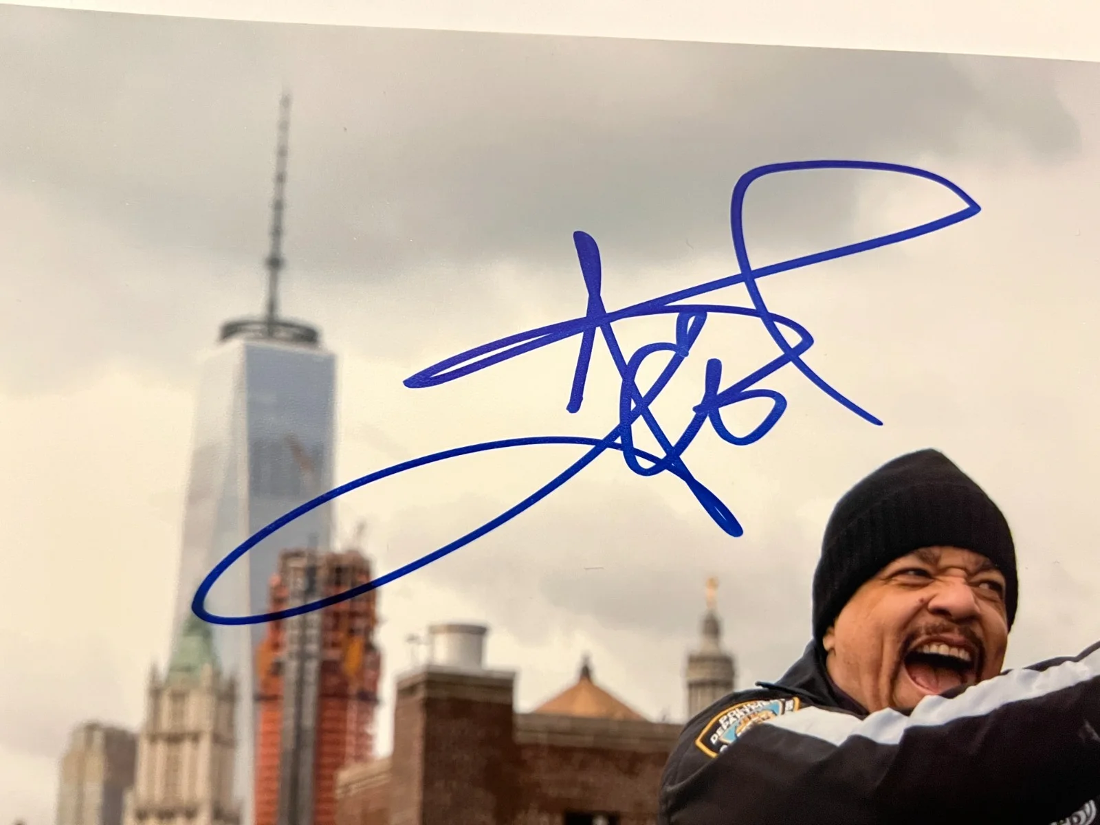 Ice T — ICE-T SIGNED 8x10 PHOTO FIN TUTUOLA LAW & ORDER CRIMINAL INTENT JSA, изображение 2