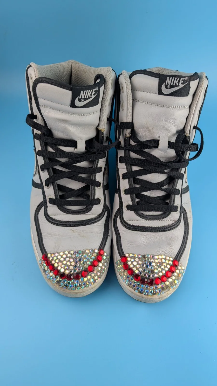 Corbin Bleu Own Signed Nike Vandal High Top Sneakers He Wore These On 2007 Tour, image 2