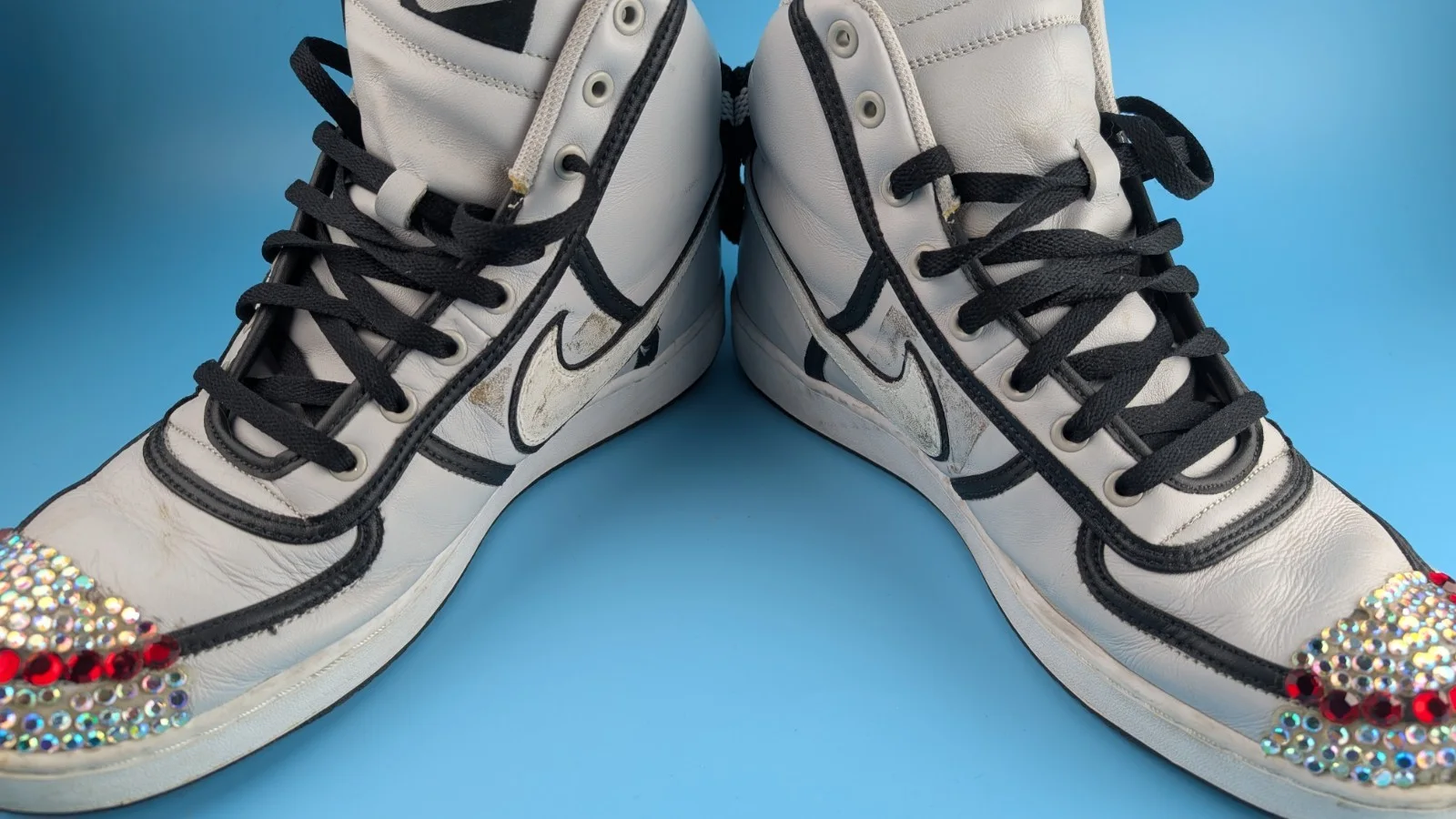 Corbin Bleu Own Signed Nike Vandal High Top Sneakers He Wore These On 2007 Tour, image 3