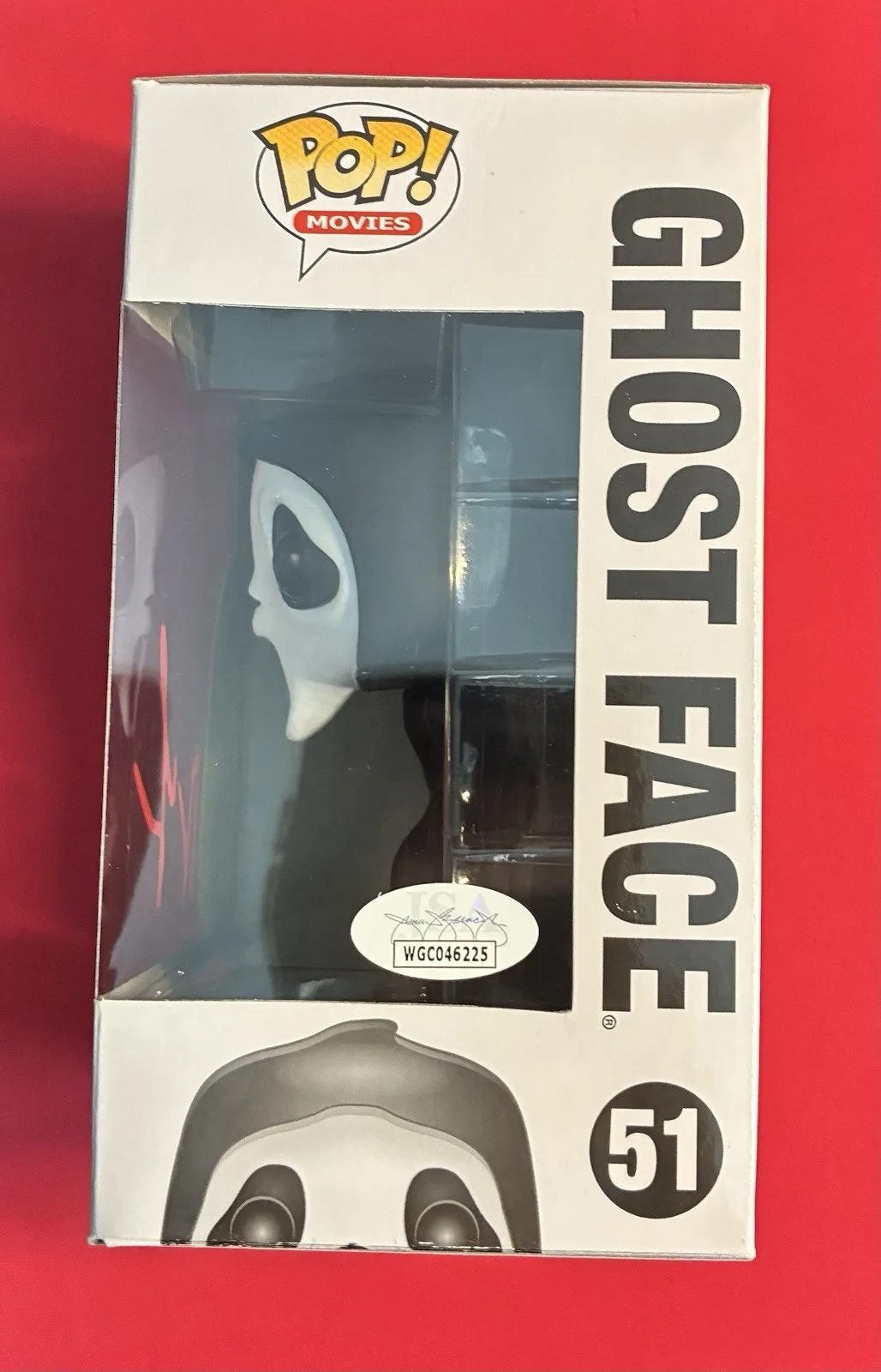 Matthew Lillard — Matthew Lillard Signed Funko Scream JSA Cert. Ghostface 51 Free Ship/Hardstack, image 2
