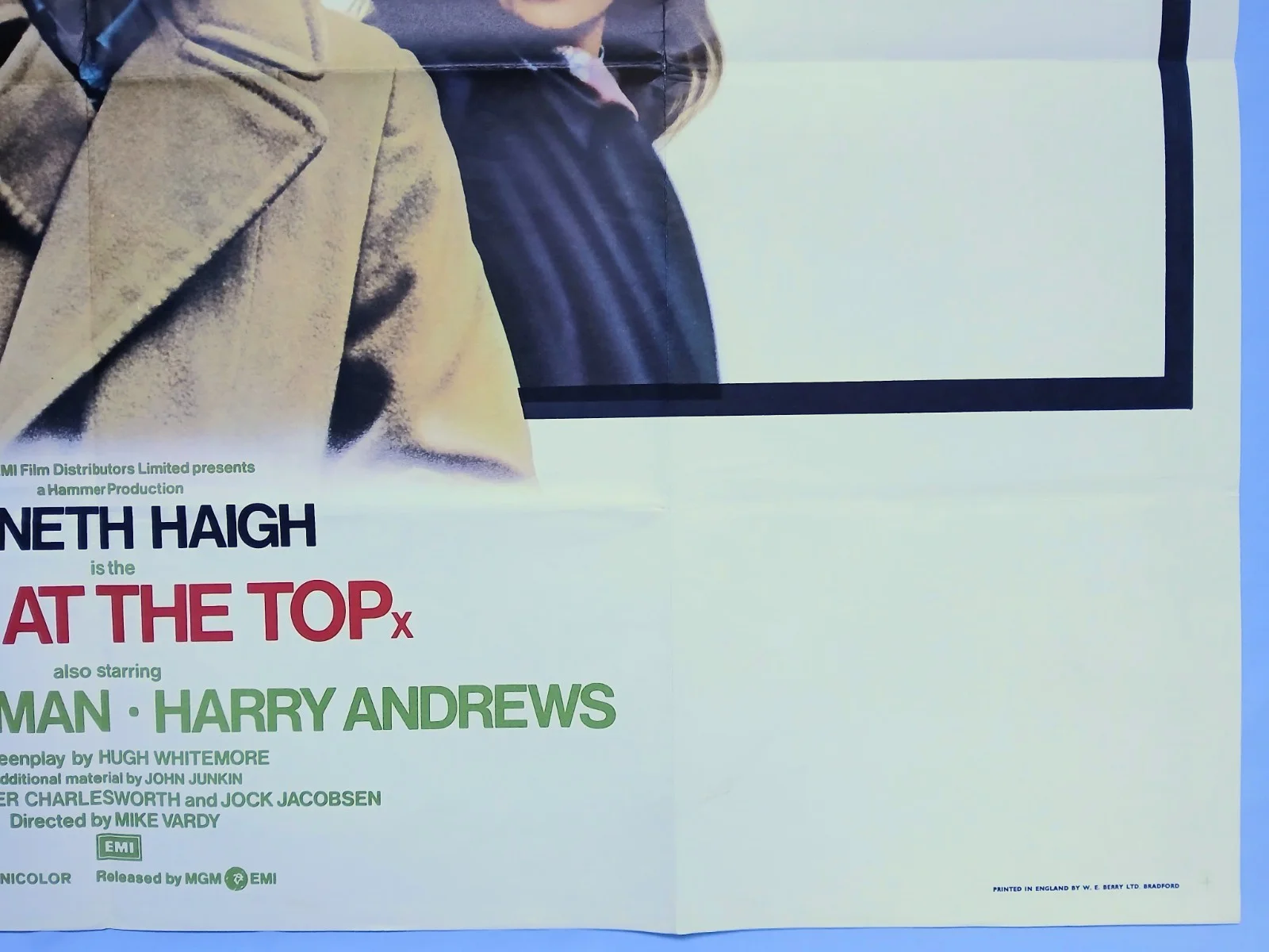MAN AT THE TOP (1973) original UK quad poster - Kenneth Haigh, Nanette Newman, изображение 5