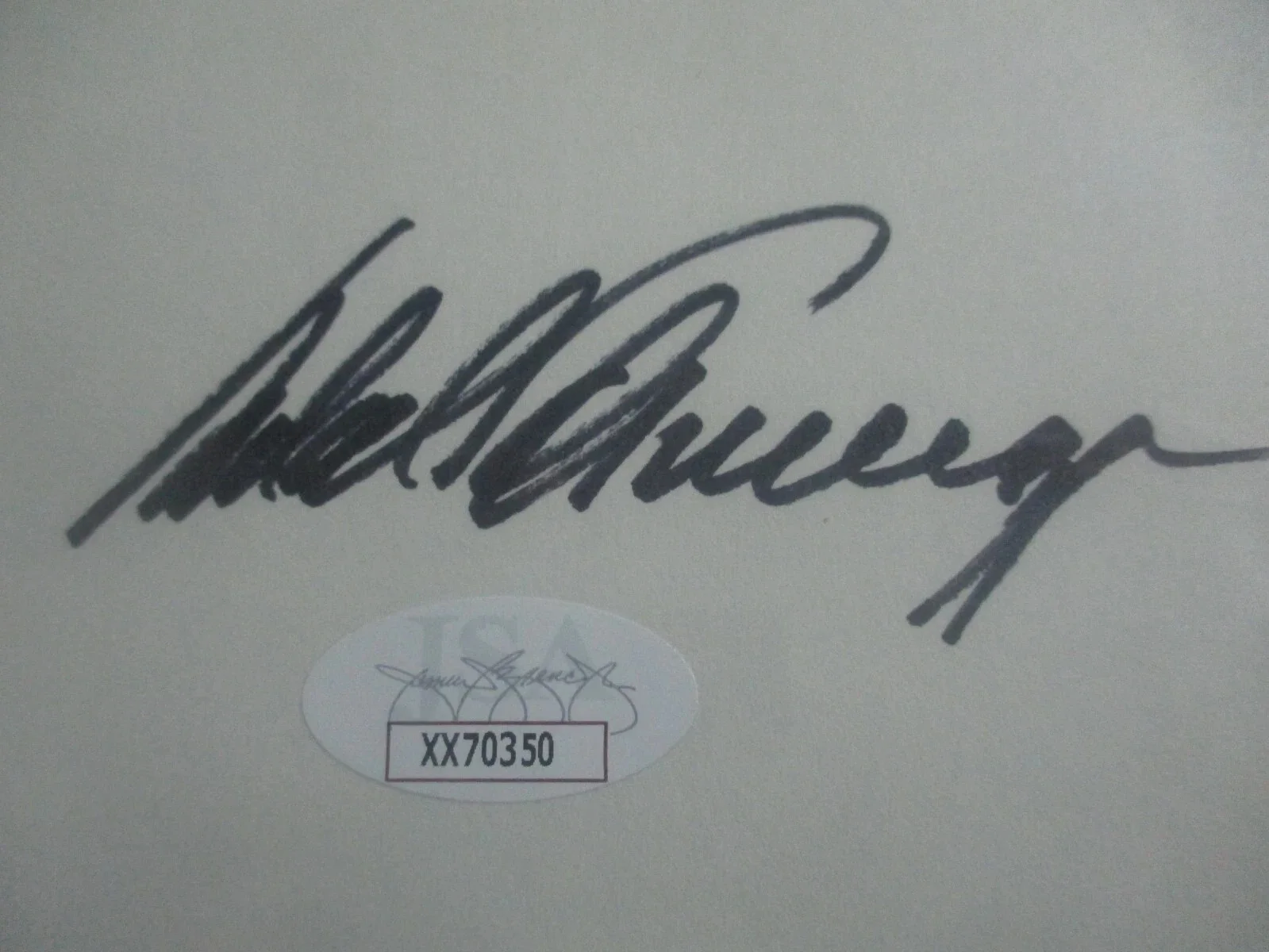 ARNOLD SCHWARZENEGGER — ARNOLD SCHWARZENEGGER AUTHENTIC SIGNED/AUTOGRAPHED FRAMED CUT--JSA CERTIFIED, image 4