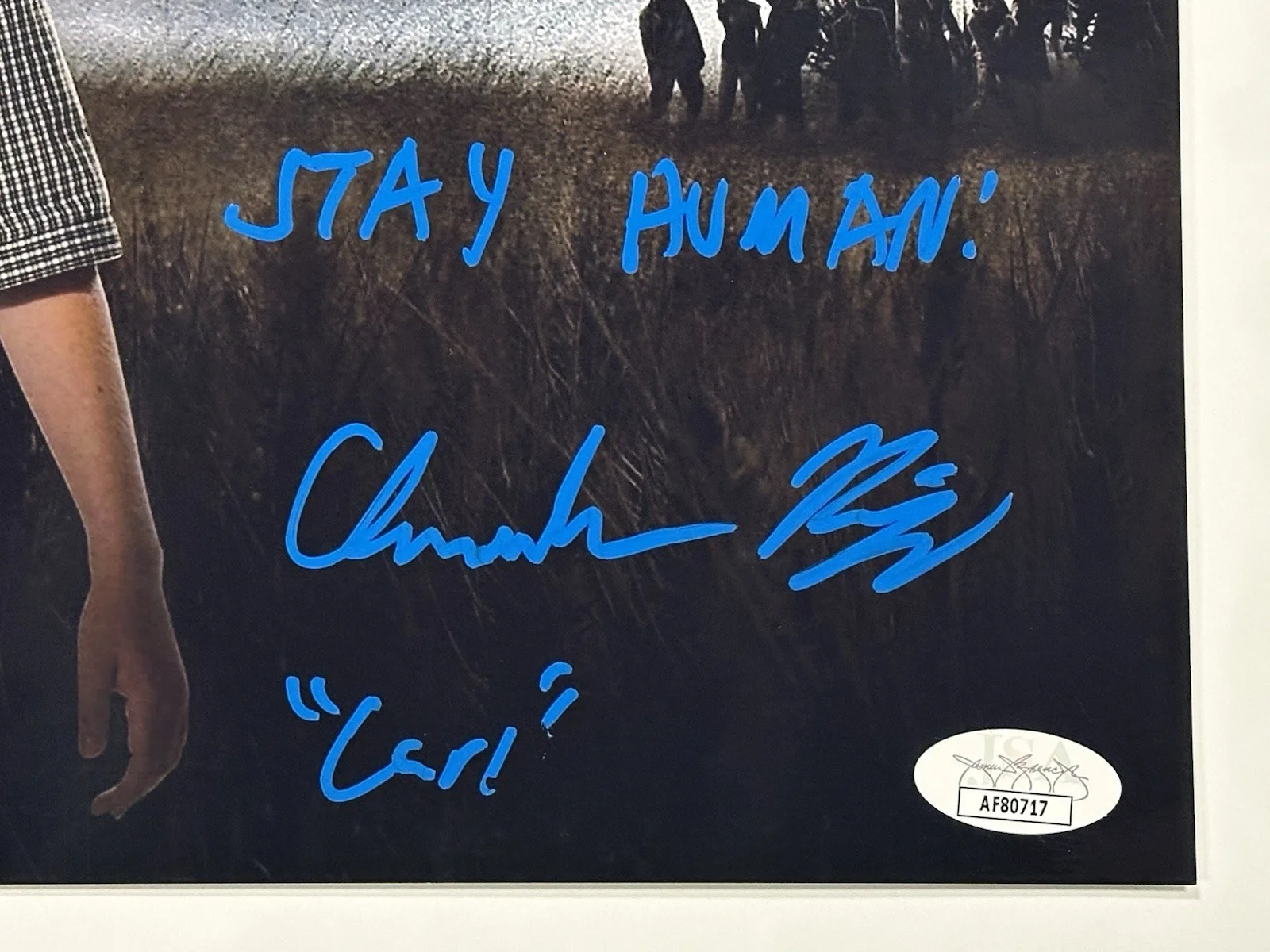 Chandler Riggs — Chandler Riggs Carl Grimes The Walking Dead Signed 8x10 Photo JSA COA Full Name, image 2