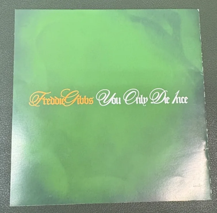 SIGNED FREDDIE GIBBS - You Only Die 1nce - 2024 Autographed INSERT ART CARD, изображение 3
