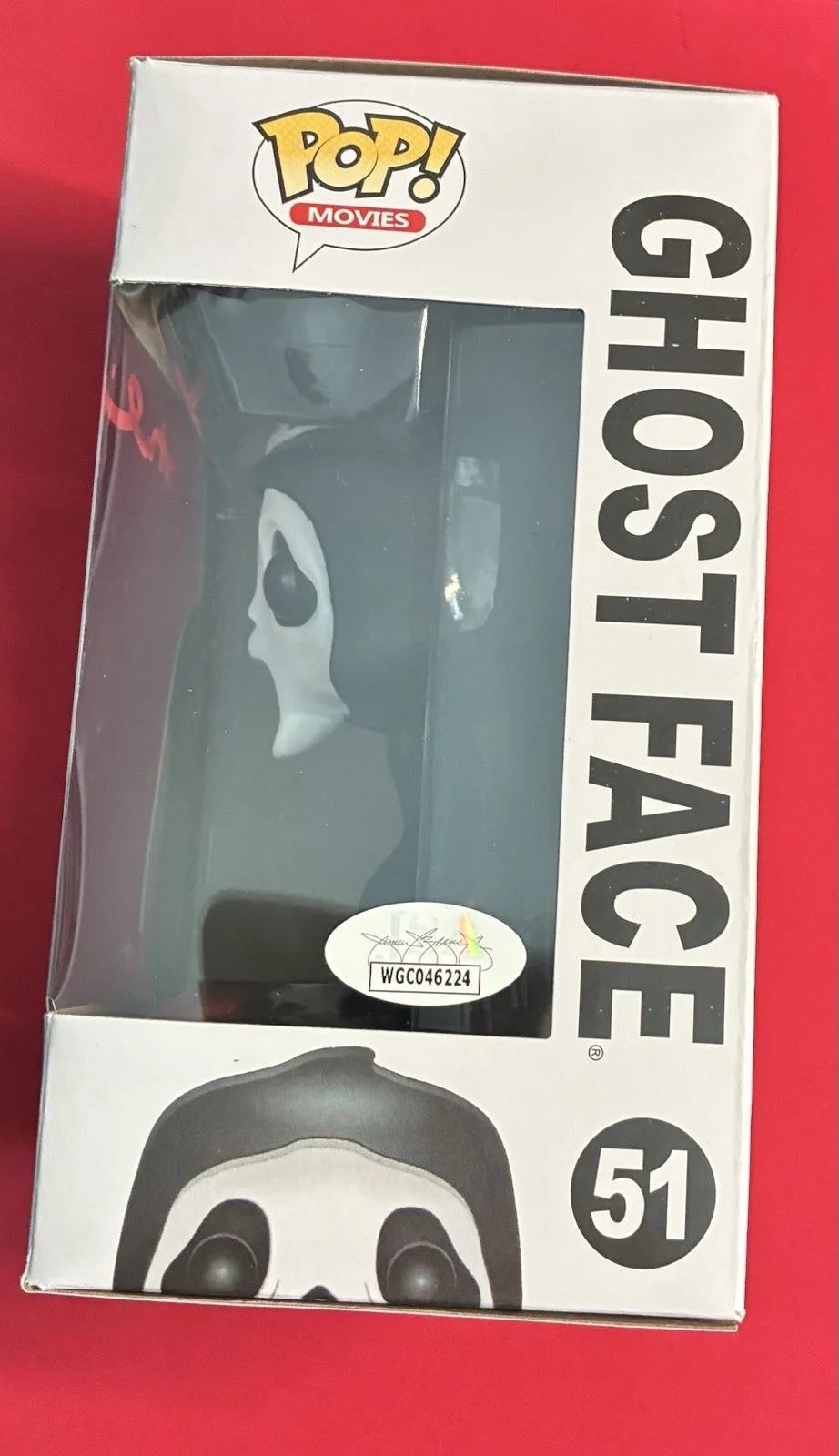 Skeet Ulrich Signed Scream Ghostface Funko “Billy” JSA Free Shipping/Hardstack, image 2