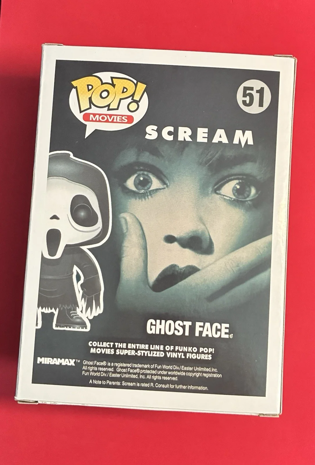 Skeet Ulrich Signed Scream Ghostface Funko “Billy” JSA Free Shipping/Hardstack, image 3