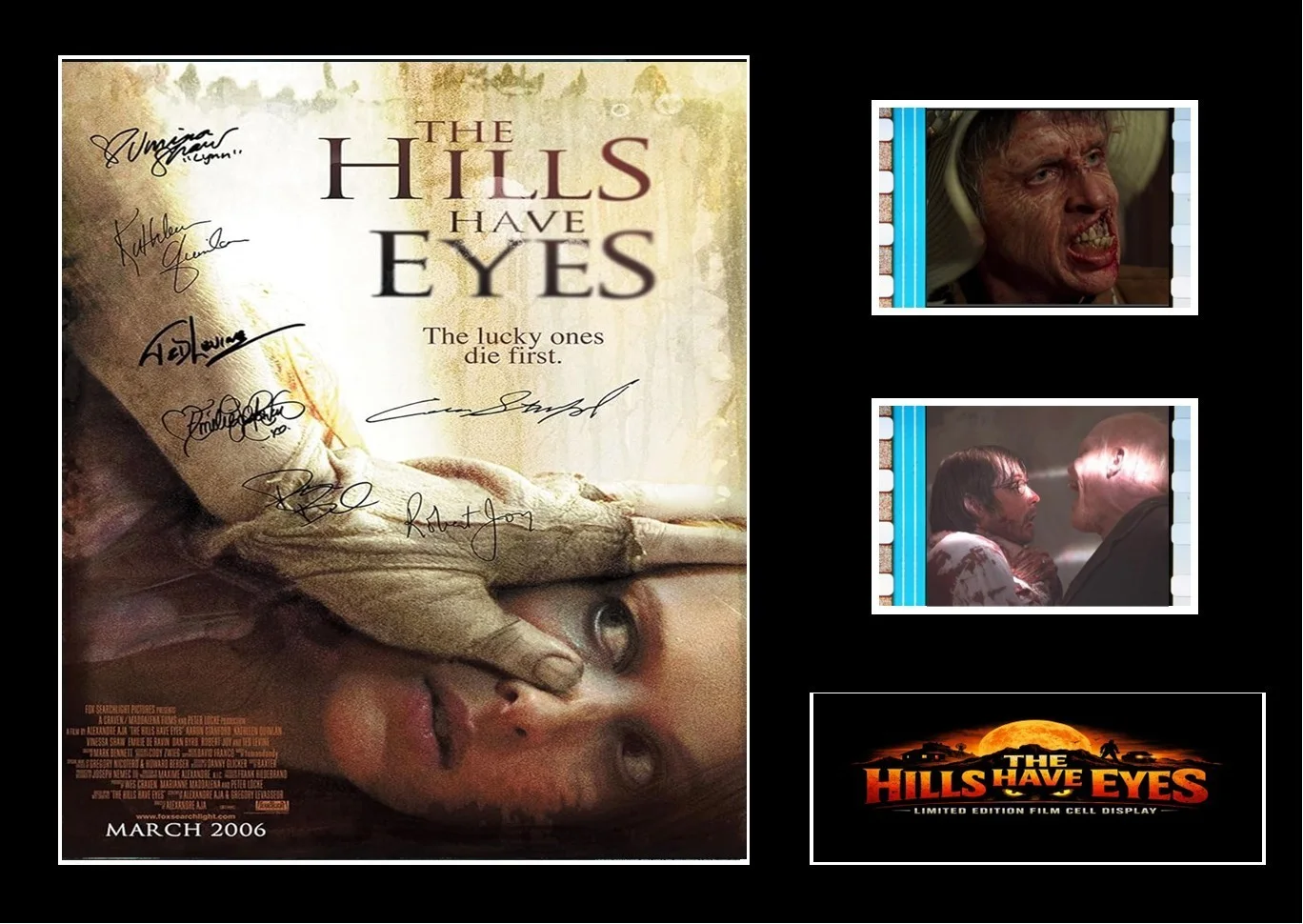 The Hills Have Eyes 2006 Film Cell Signed Stunning Display With COA, изображение 3
