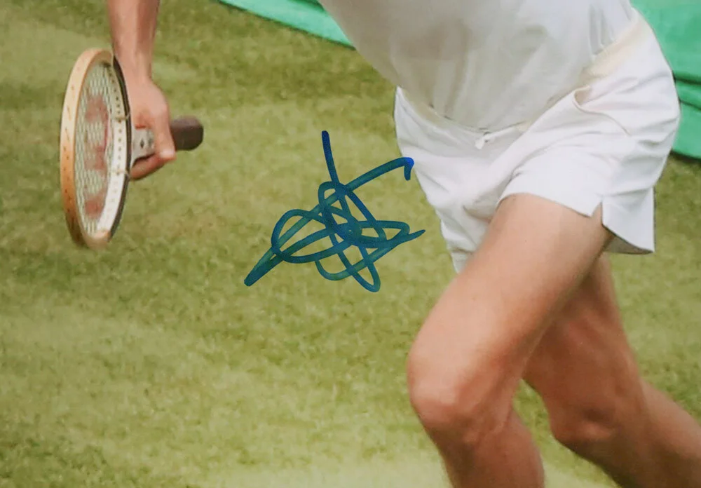 SHIA LaBEOUF — Shia LaBeouf signed "BORG VS McENROE" 8x10 Photo b TRANSFORMERS Disturbia ACOA, изображение 4