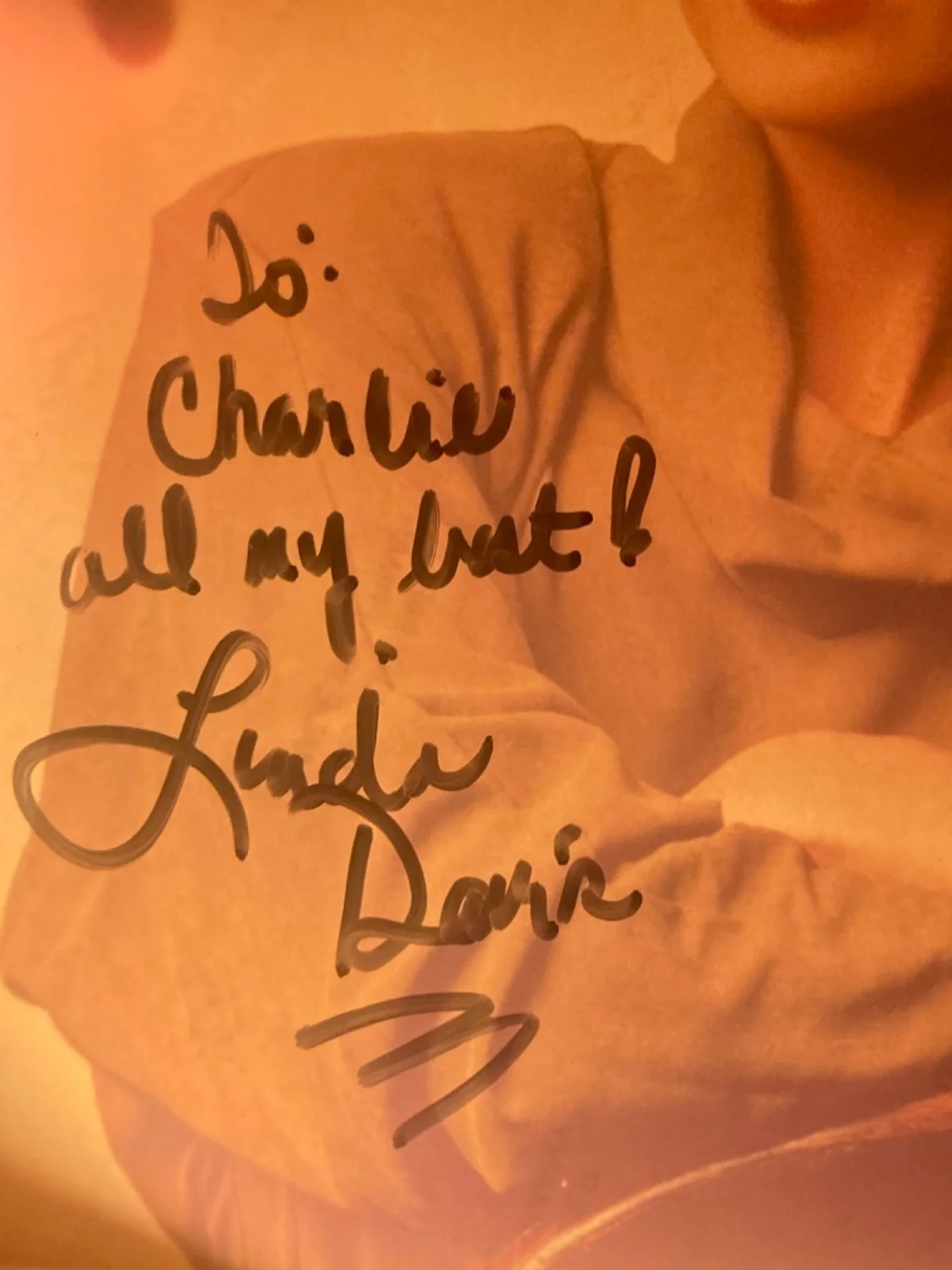 Hand SIGNED Linda Davis 8x10 Agency Photo - Country Music - Nashville Capitol, изображение 4
