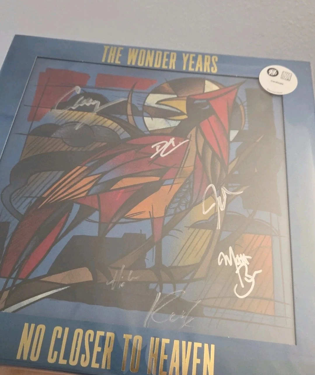 THE WONDER YEARS No Closer To Heaven SIGNED Vinyl LP Autographed 10th Anni 🆕 ✅, изображение 2