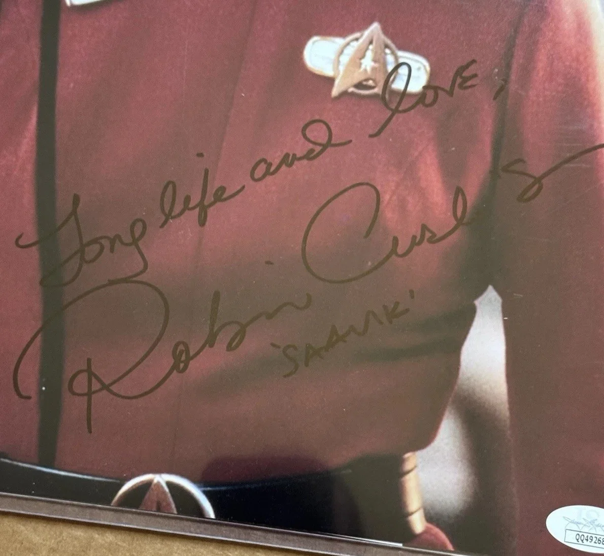 Robyn Curtis — Robin Curtis Star Trek III 11x14 Signed Photo JSA COA Certified Autograph Vulcan, image 3