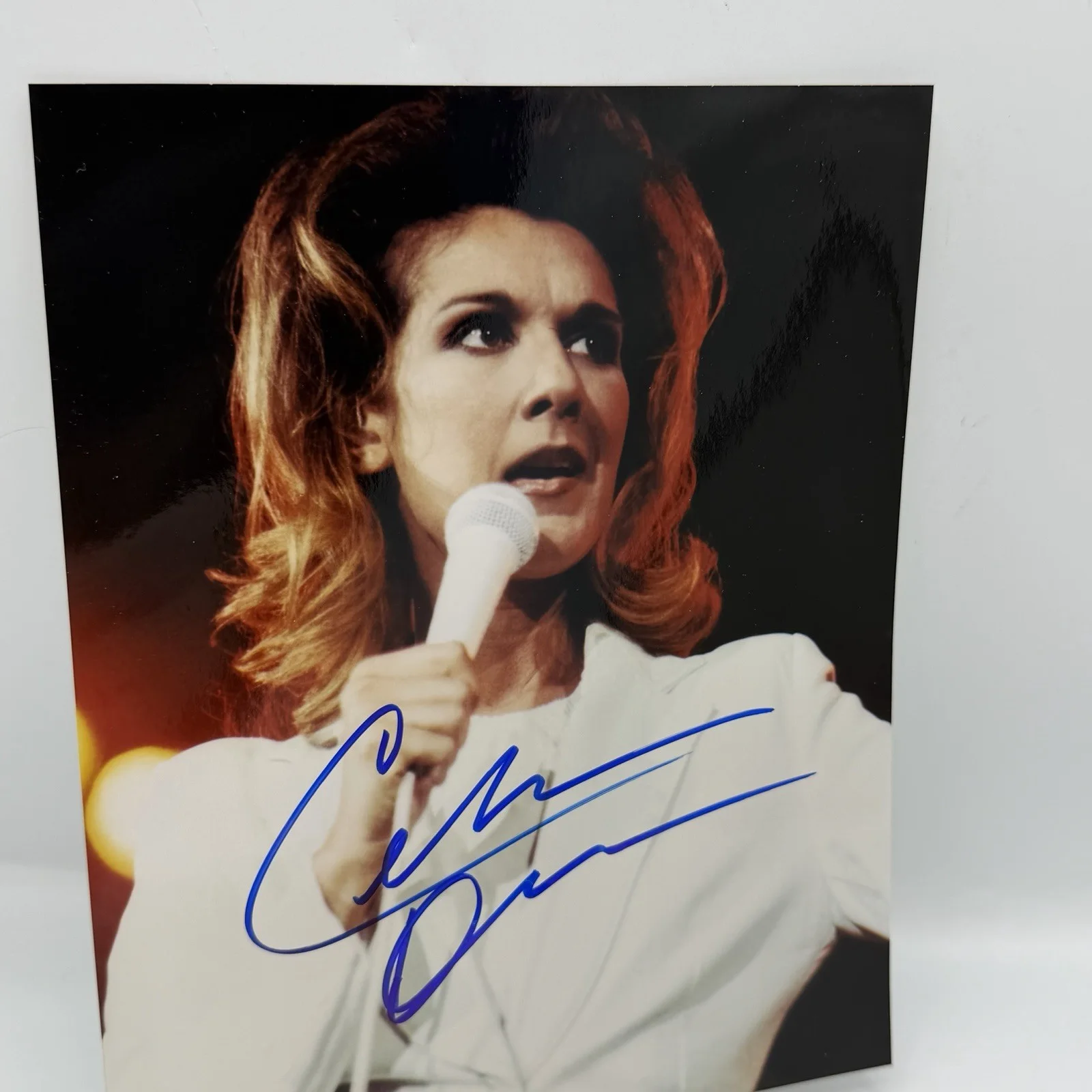 Celine Dion Signed Autographed 8x10 Photo Selective Resources COA Singer Titanic, image 4