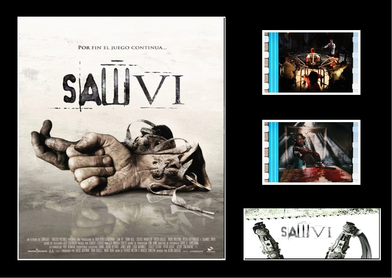Saw VI Film Cell Stunning Display With COA, image 3