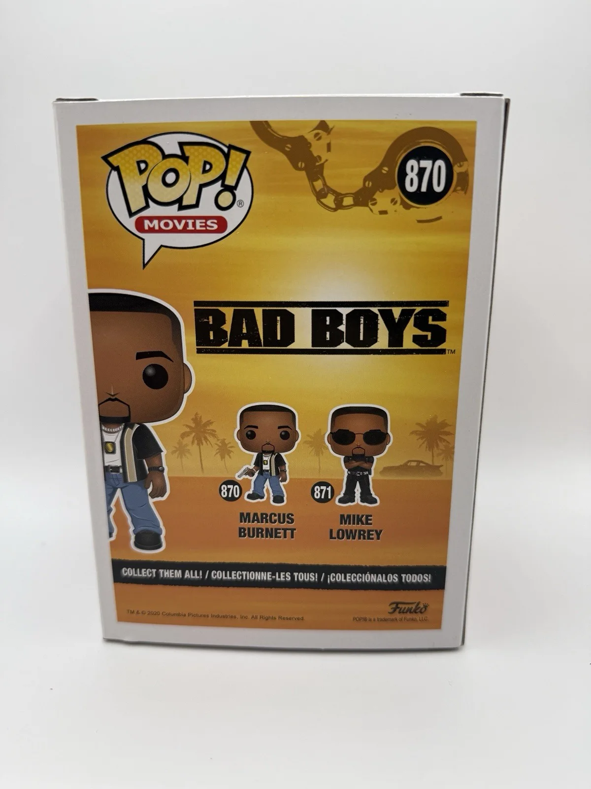 MARTIN LAWRENCE SIGNED MARCUS BURNETT BAD BOYS FUNKO POP - BECKETT COA, изображение 3