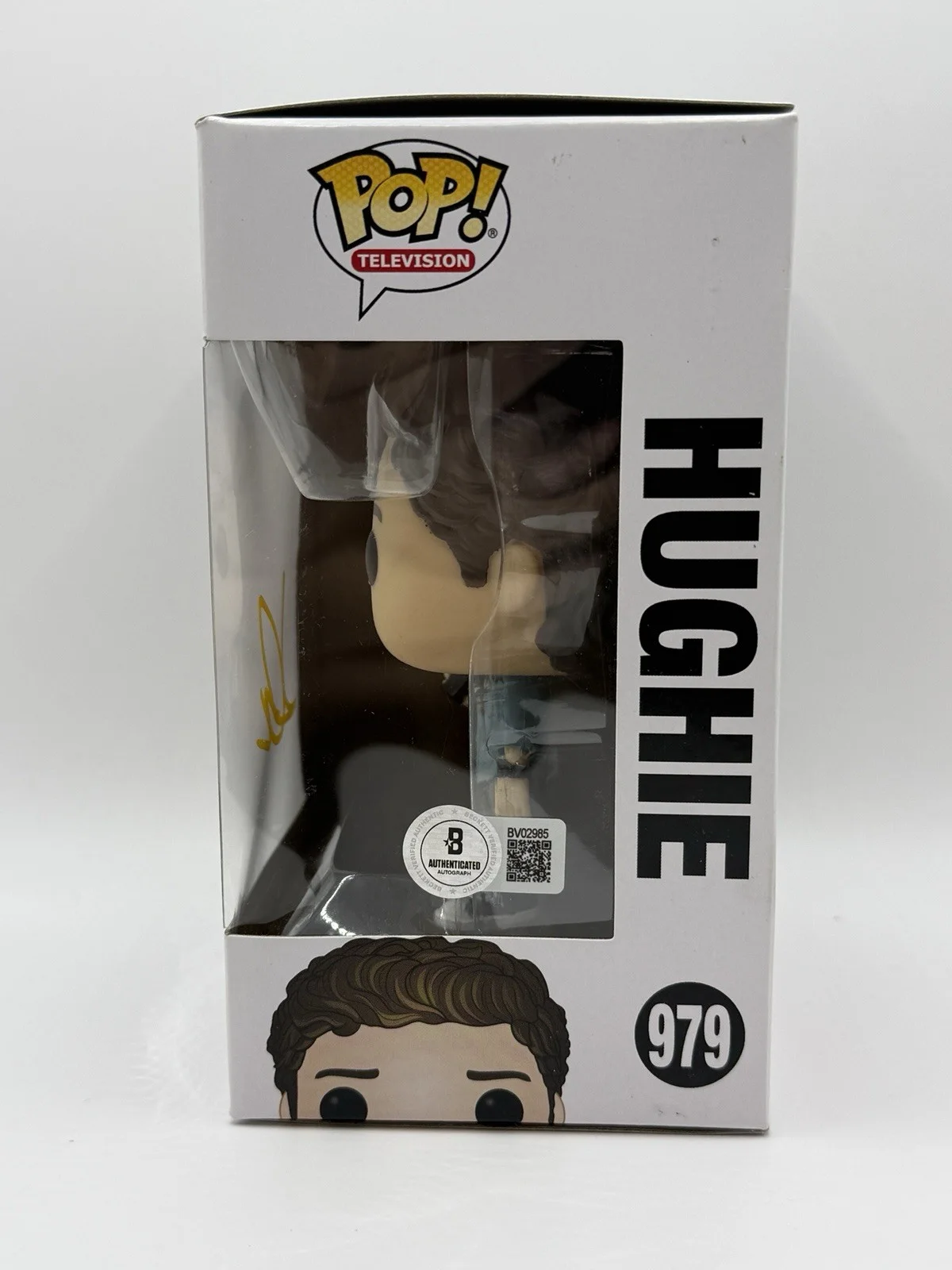 JACK QUAID SIGNED HUGHIE THE BOYS FUNKO POP - BECKETT COA, image 2