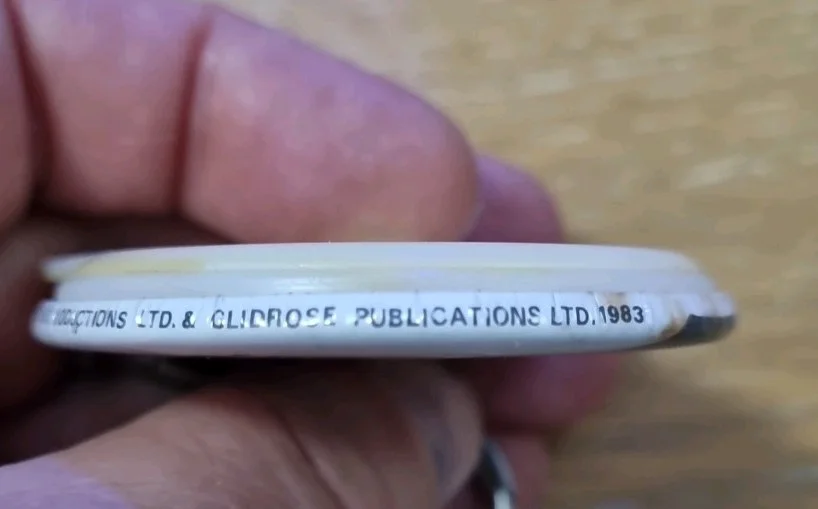 James Bond Original Rare 1983 Octopussy Key Ring, image 3