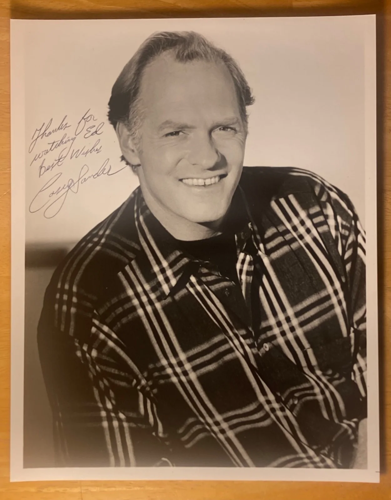 Hand SIGNED Casey Sander 8x10 Vintage Photo - Big Bang Theory, Grace & Frankie,, изображение 2