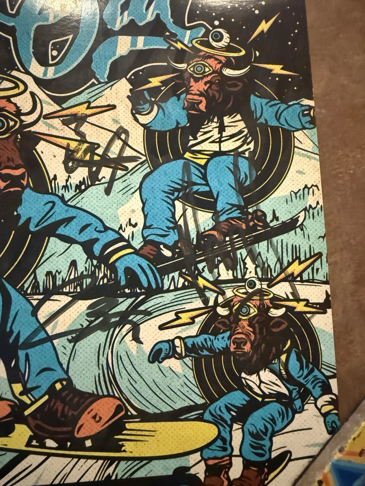 Kash'd Out Winter Tour 2024 VIP Poster *Autographed* Bob Marley Dirty Heads, изображение 4