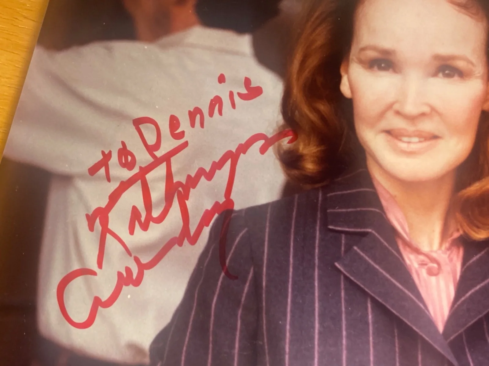 Hand SIGNED Kathryn Crosby 8x10 Photo - 7th Voyage Sinbad, Anatomy of a Murder, изображение 3