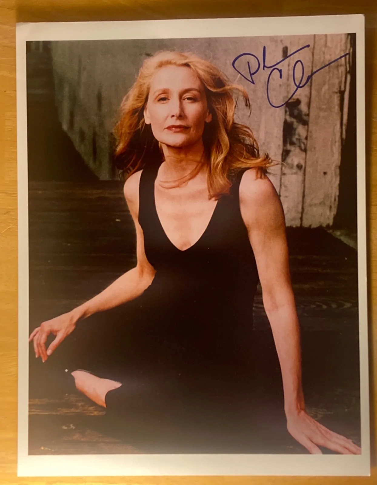 Foto 8x10 assinada à mão de Patricia Clarkson - Agente de estação, The Dead Pool, peças, изображение 2