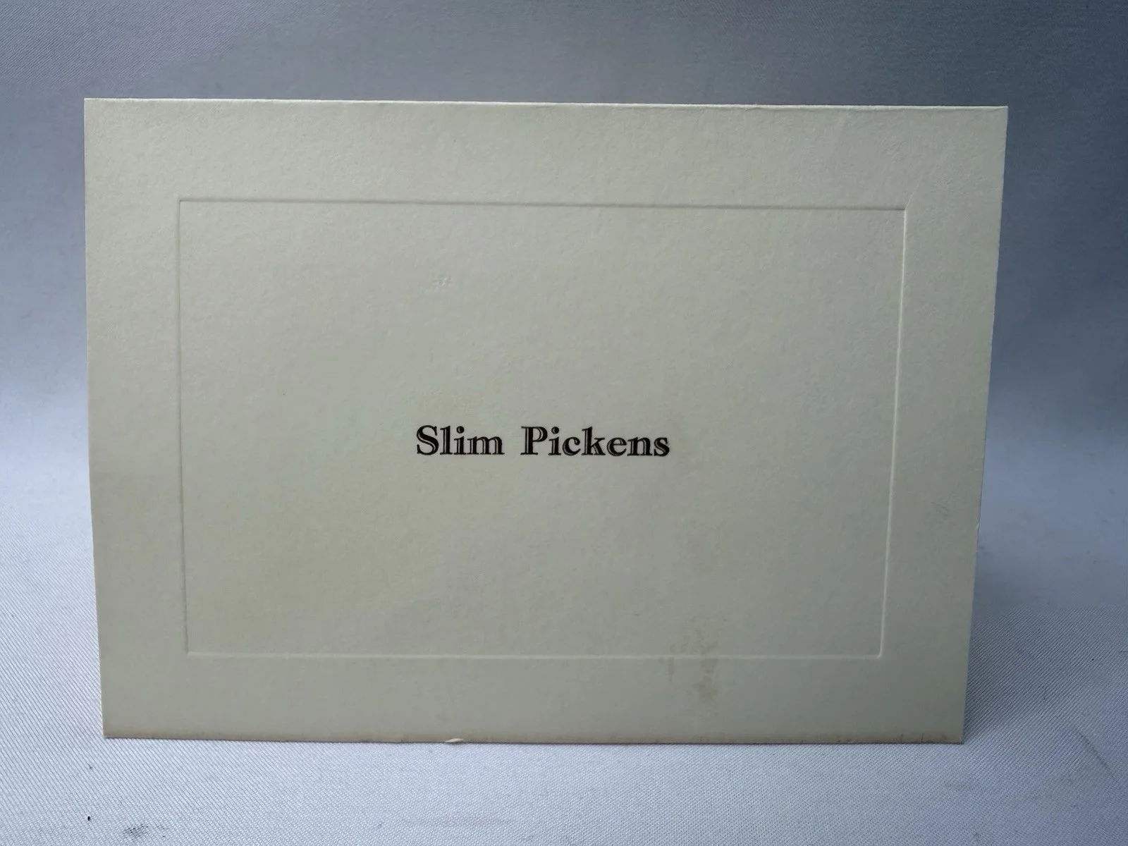 SLIM PICKENS SIGNED CARD AUTO DUANE MR BILLION LOUIS LINDLEY 1962 HEALTH RELATED, изображение 3