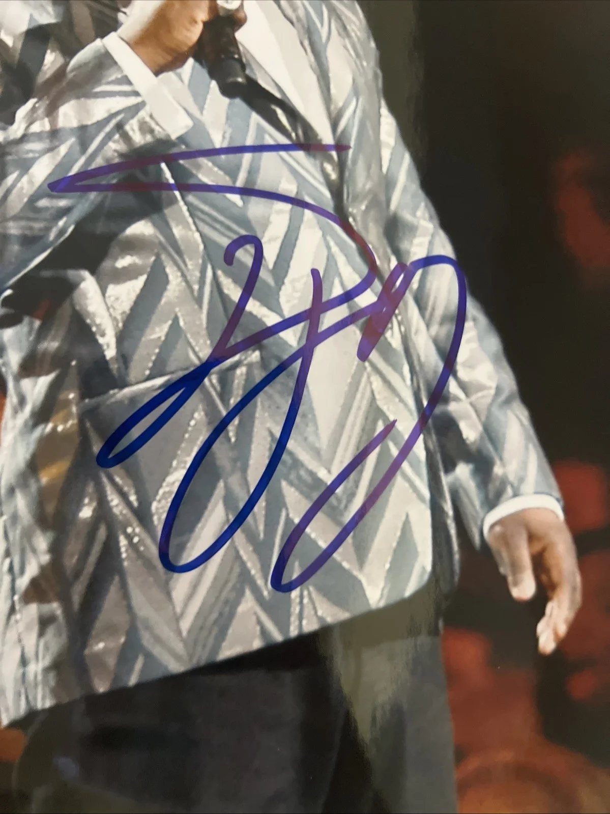 Tracy Morgan — Tracy Morgan signed 8x10 photo Comedian Saturday Night Live/ 30 Rock, image 2