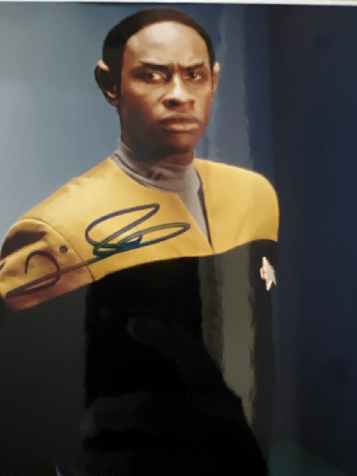 Star Trek Voyager Tim Russ Authentic In Person Autographed 8x10 Photo Tuvok, изображение 3