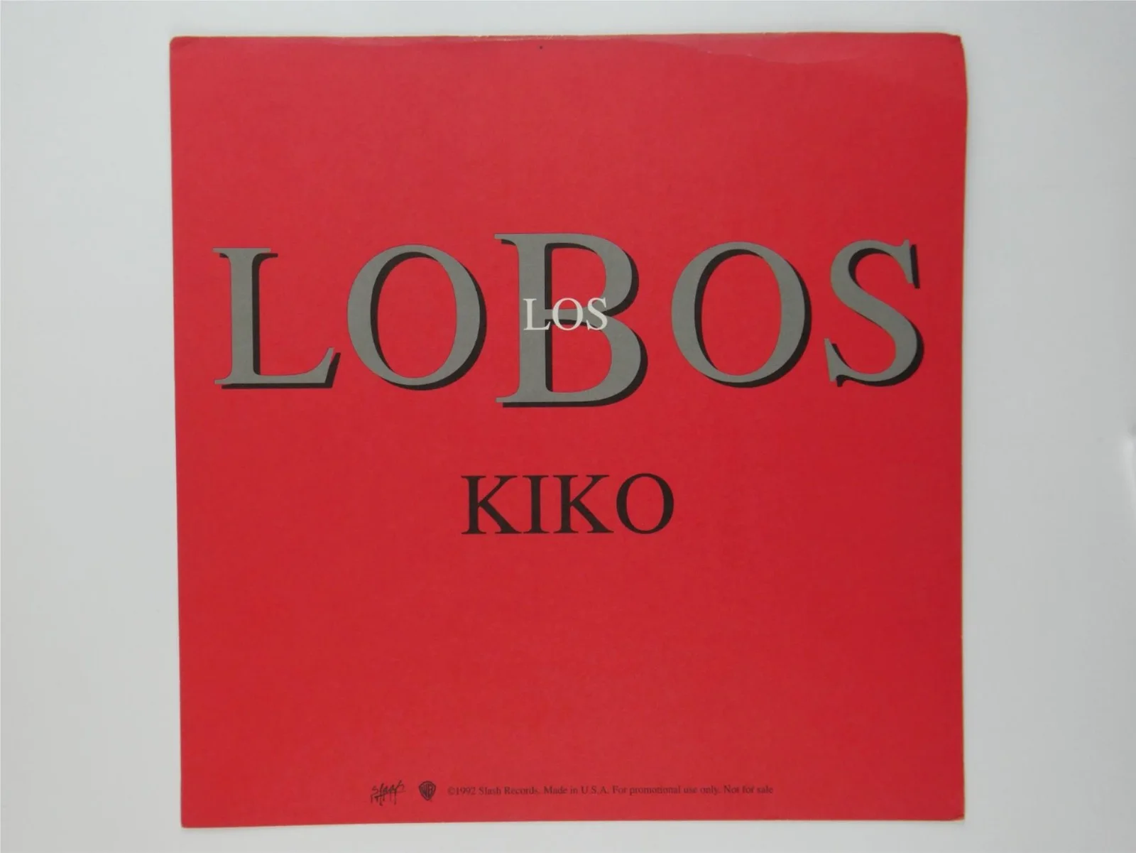 Los Lobos Signed David Hidalgo Cesar Rosas 12.25x12.25 Album Flat Kiko Autograph, image 3