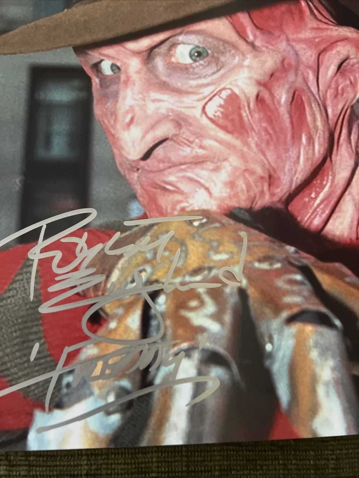 Robert Englund Signed Freddy Kruger 8x10 Photo Nightmare On Elm St COA, image 2