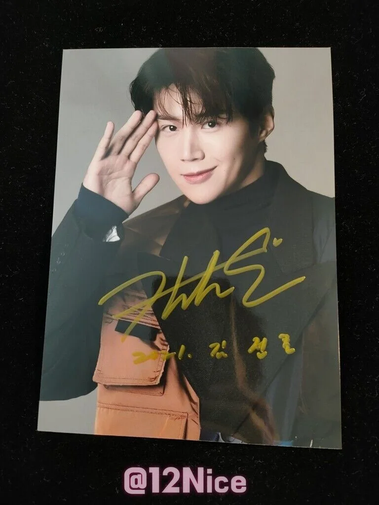 Kim Seon Ho Autographed Photo 4*6 K-POP 102021, image 5