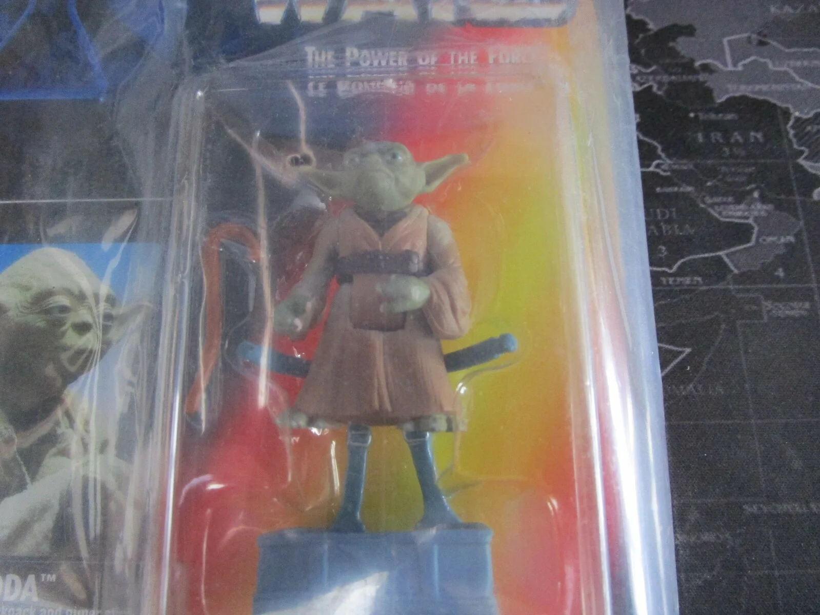 ULTRA RARE STARWARS 'YODA' THE POWER OF THE FORCE FIGURE - KENNER 1995 - NEW, изображение 2