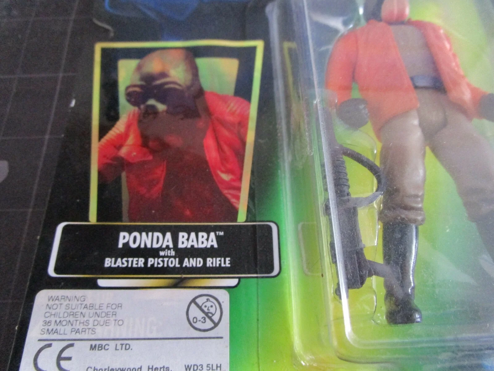 STARWARS THE POWER OF THE FORCE ' PONDA BABA ' FIGURE - KENNER 1996 - NEW, image 2