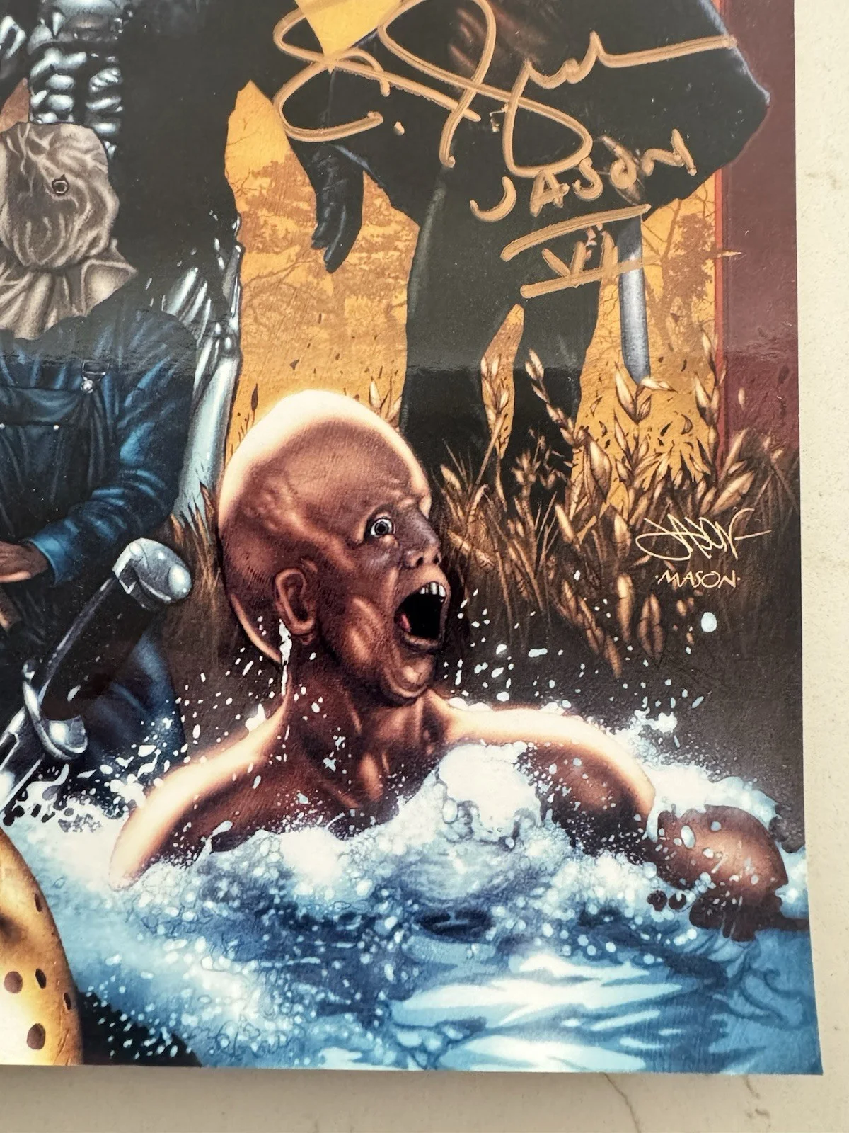 C.J. Graham Signed 8x10 Photo Jason Lives Friday The 13th, image 4