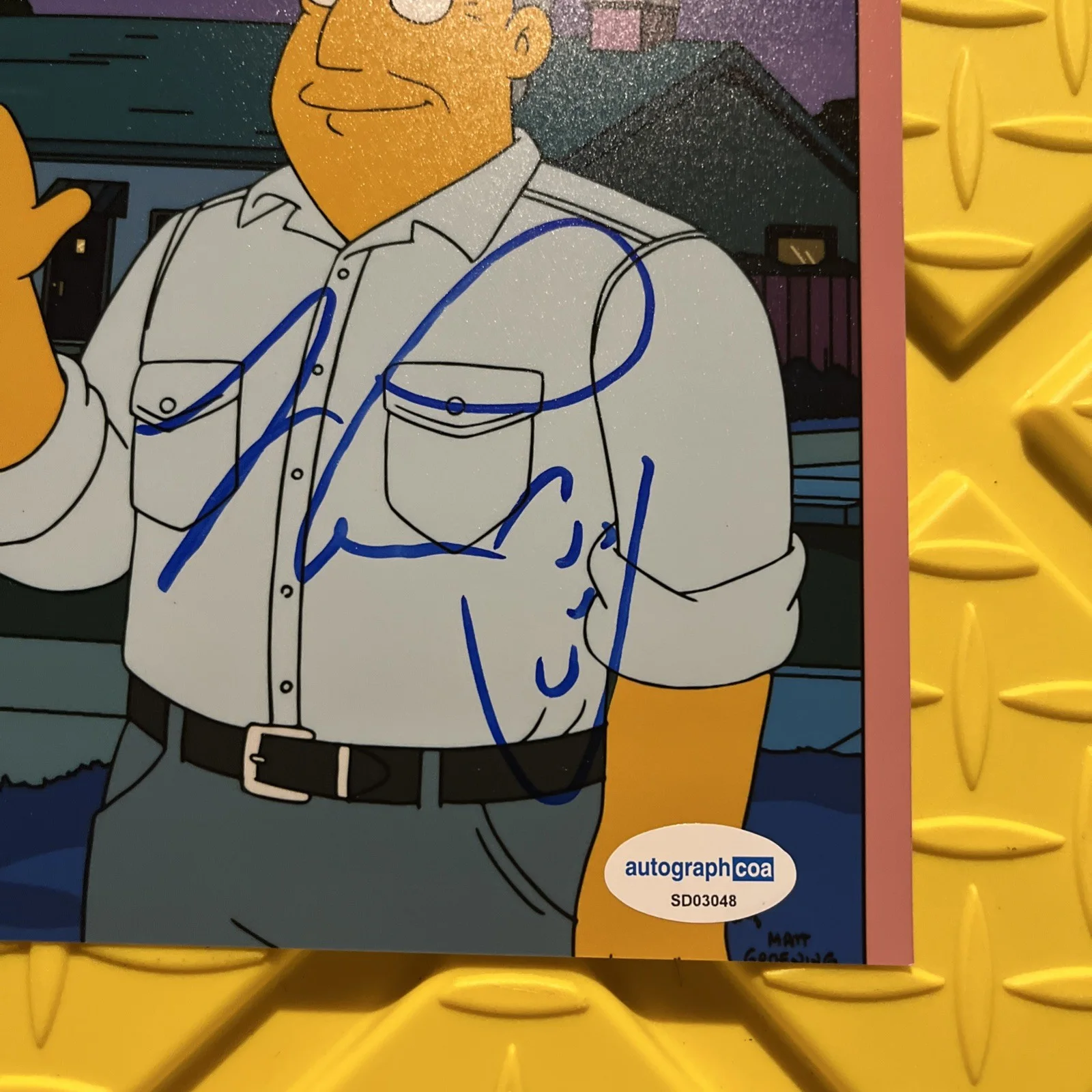 Jay Leno SIGNED AUTOGRAPHED PHOTO the jay leno show ACOA CERT 8x10 THE SIMPSONS, image 2