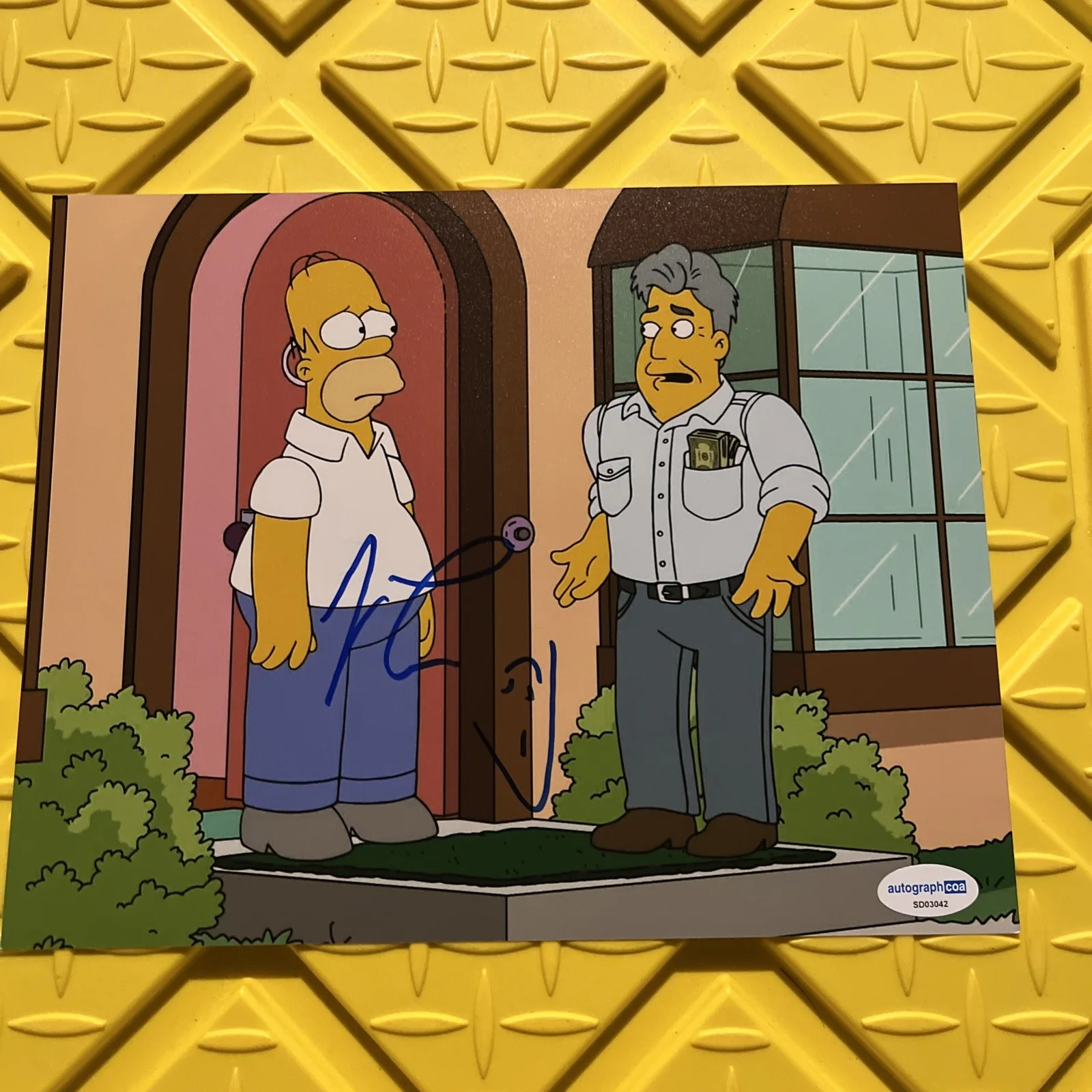 Jay Leno SIGNED AUTOGRAPHED PHOTO the jay leno show ACOA CERT 8x10 THE SIMPSONS, image 3
