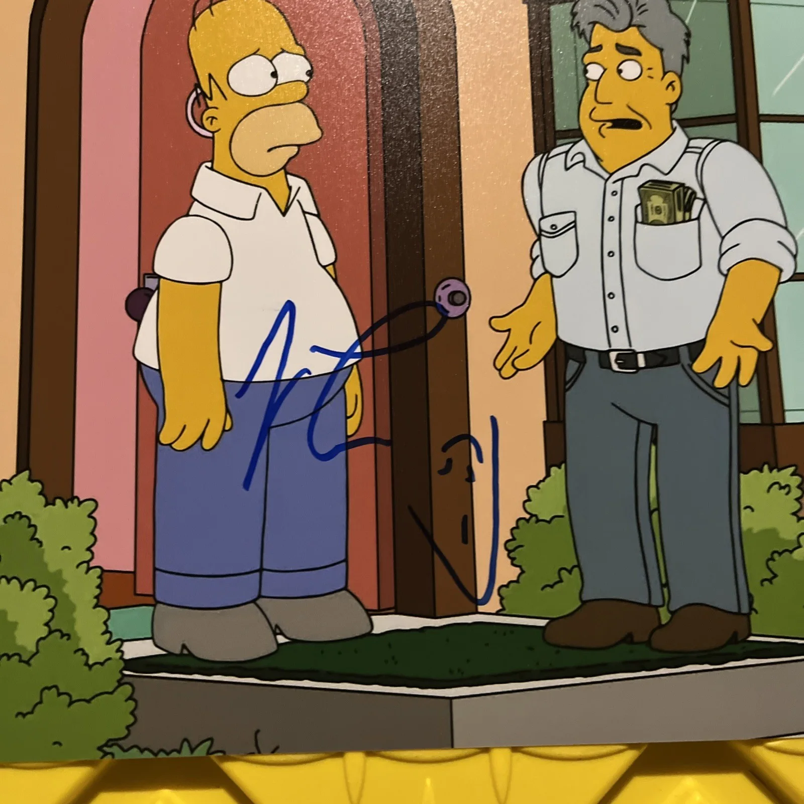 Jay Leno SIGNED AUTOGRAPHED PHOTO the jay leno show ACOA CERT 8x10 THE SIMPSONS, image 4